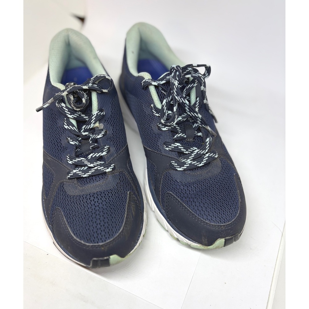 Vionic Tokyo Sneakers Women 10 Navy Blue Good Mesh Lace Up Walking Shoes